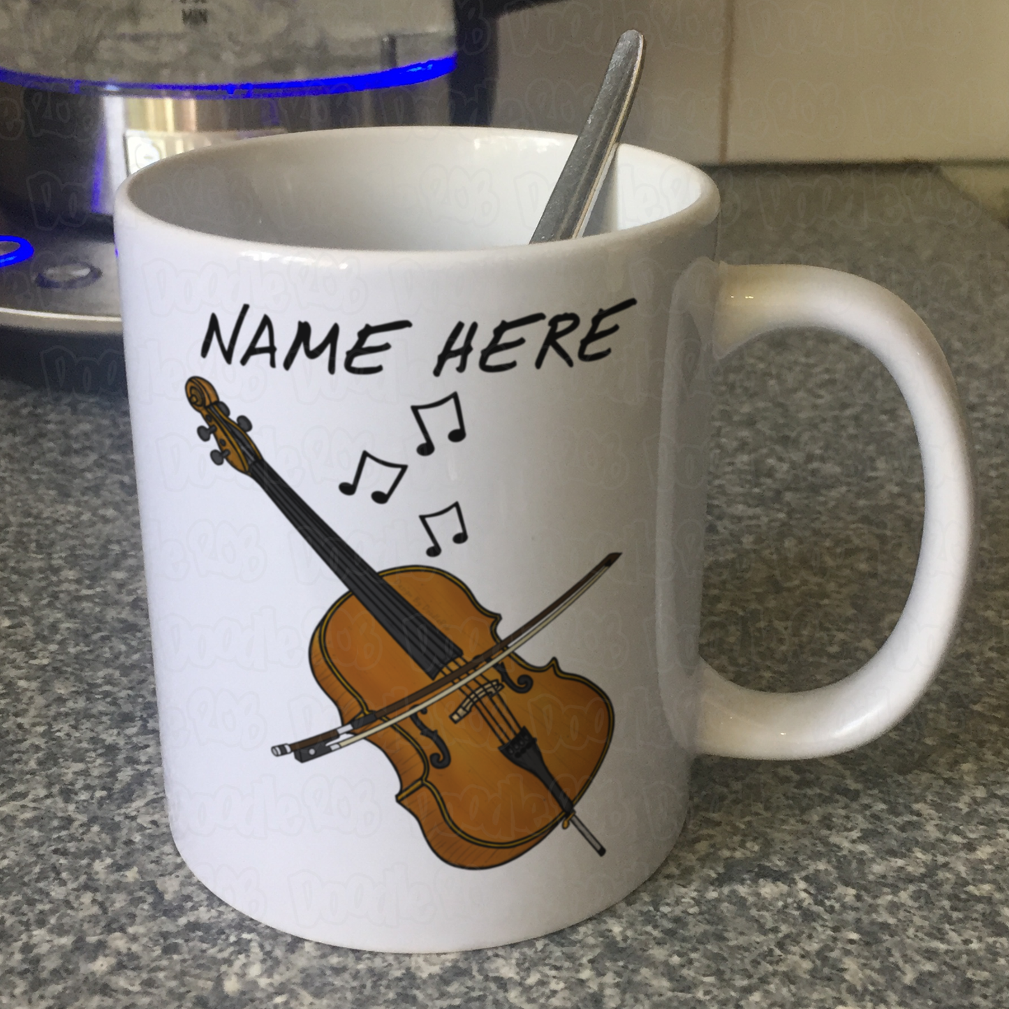 Cello Personalised Mug - Custom Gift For Cellist - Cello Teacher Mug - String Musician Gift