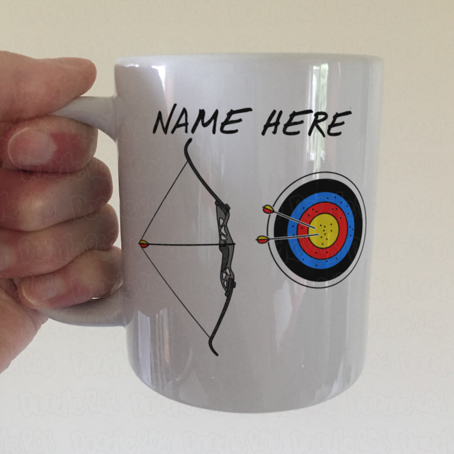 Archery Personalised Mug - Gift For Archer - Archery Coach Gift