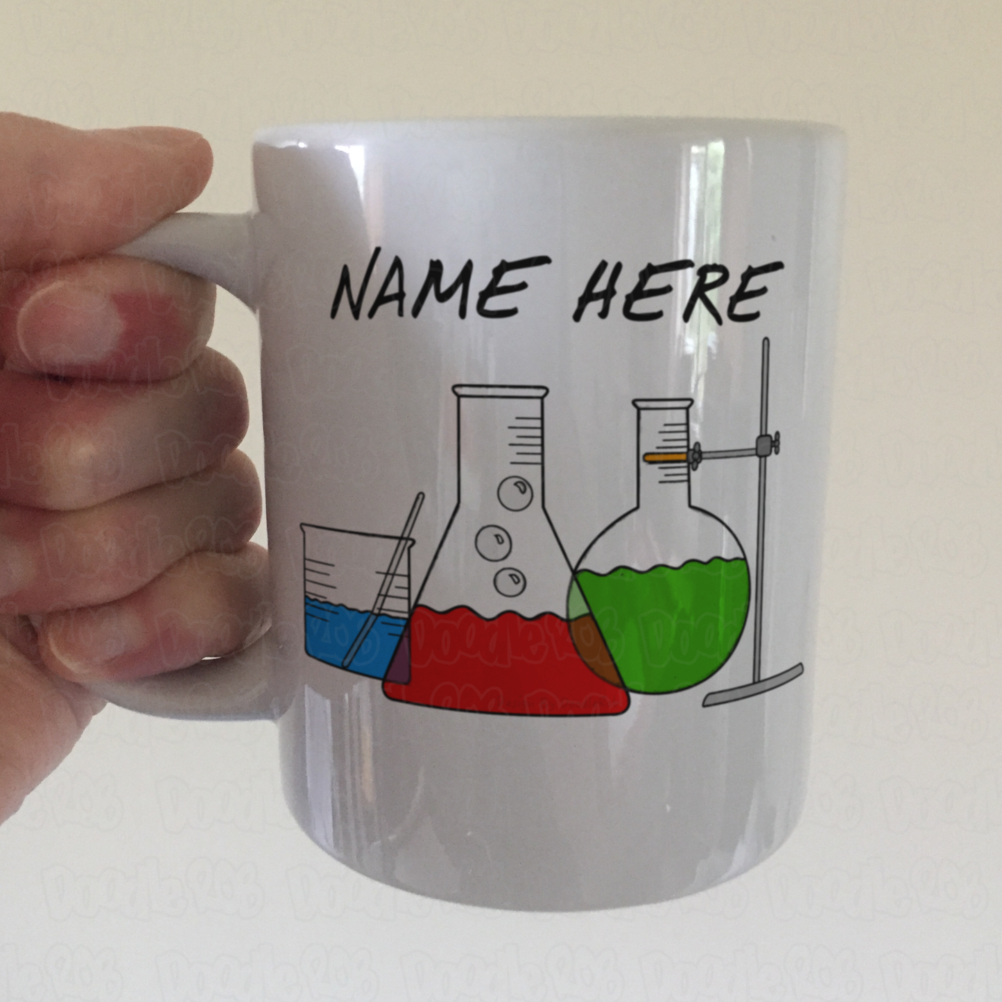 Chemistry Personalised Mug - Custom Gift For Chemist - Science Teacher Gift - Scientist Mug