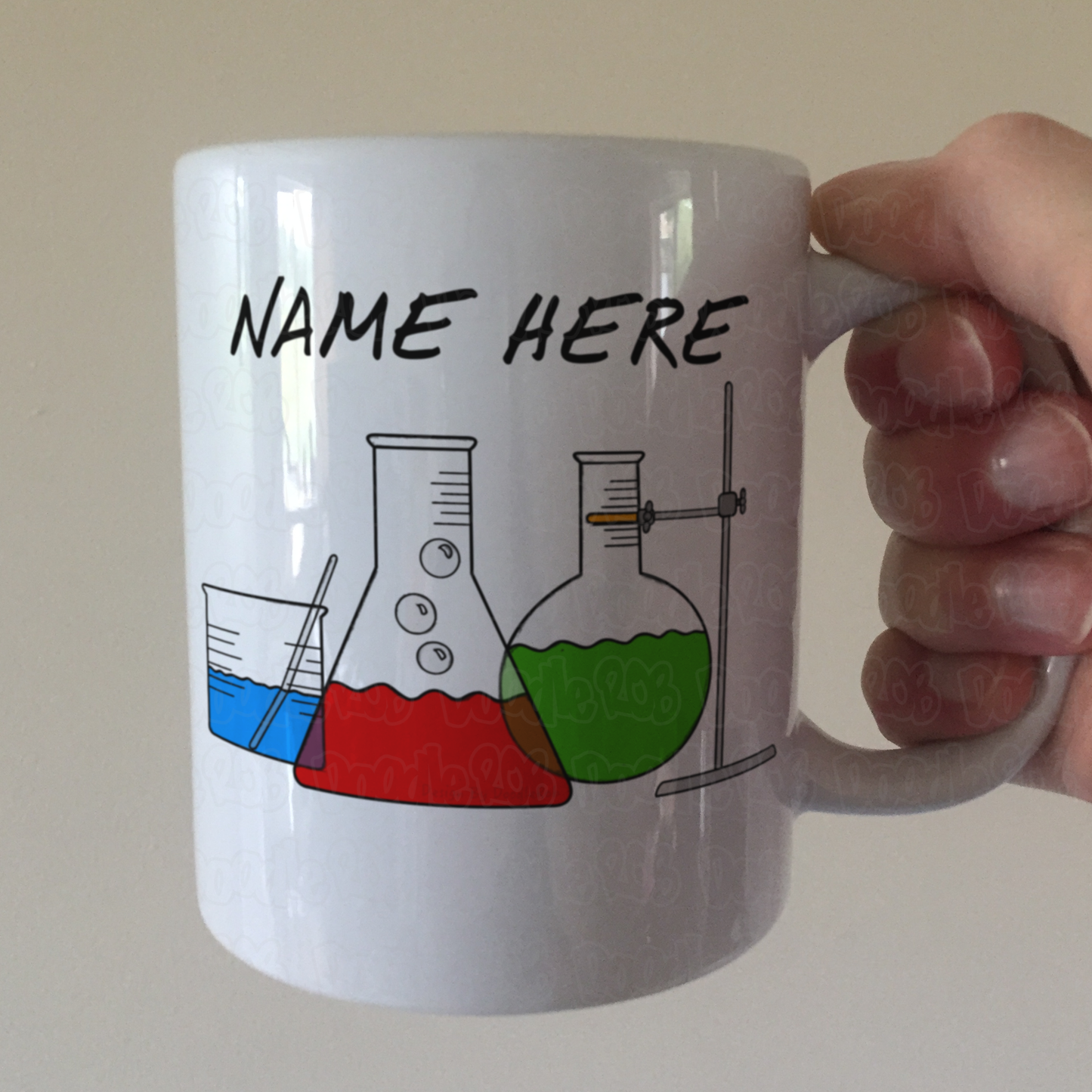 Chemistry Personalised Mug - Custom Gift For Chemist - Science Teacher Gift - Scientist Mug