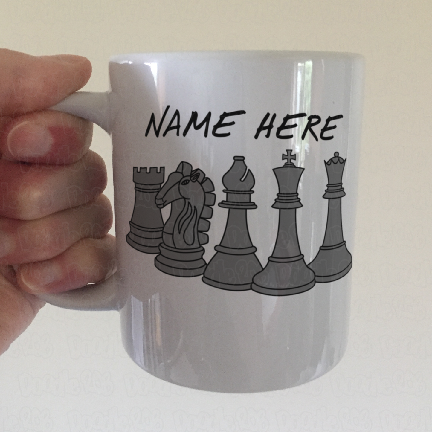 Chess Custom Mug - Personalised Gift For Chess Player - Chess Teacher Gift