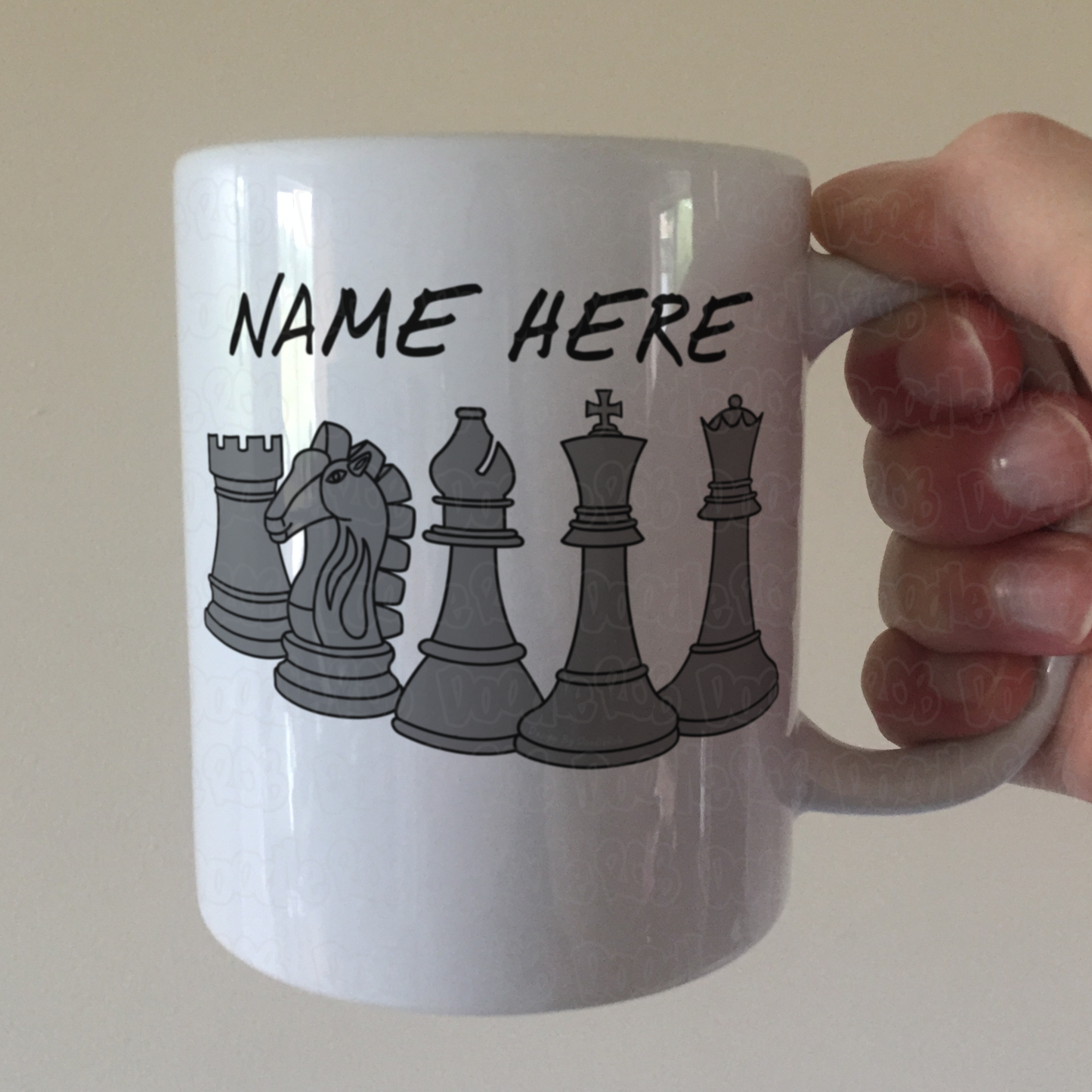 Chess Custom Mug - Personalised Gift For Chess Player - Chess Teacher Gift