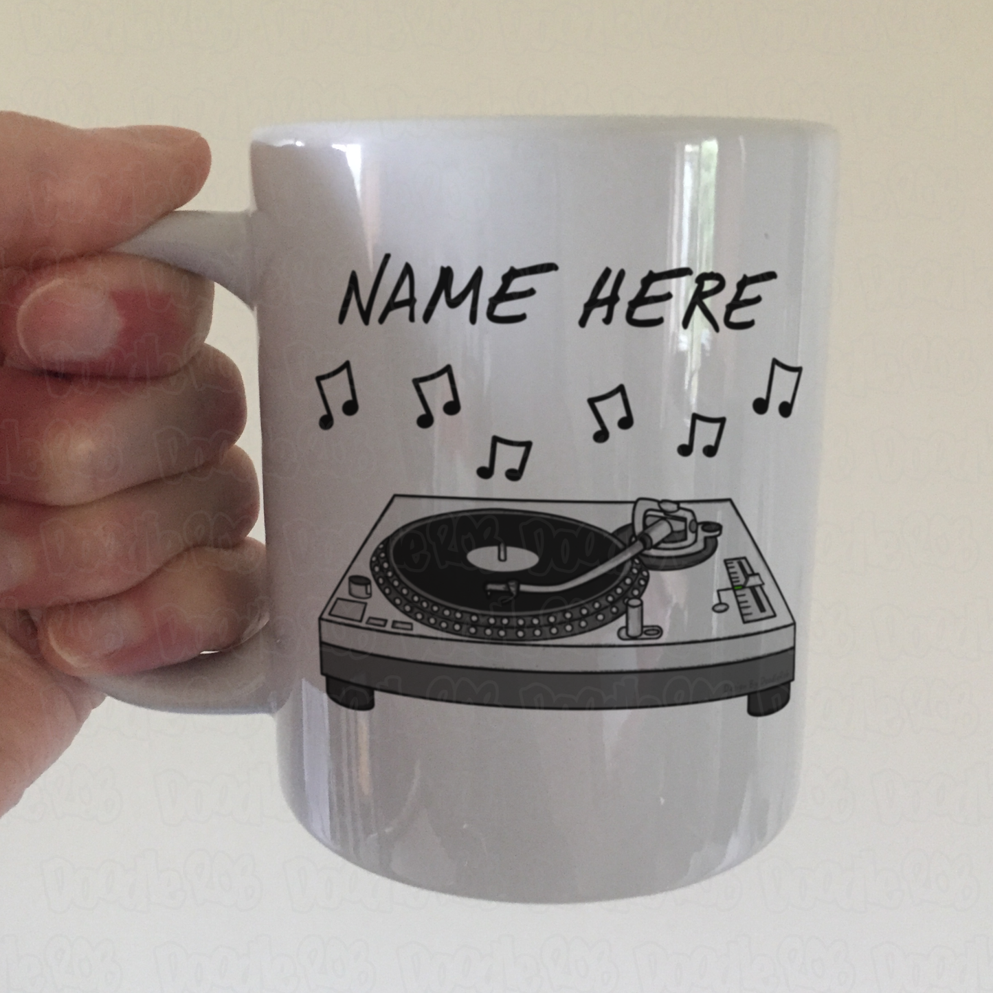 DJ Personalised Mug - Custom Gift For DJ - Music Producer Gift