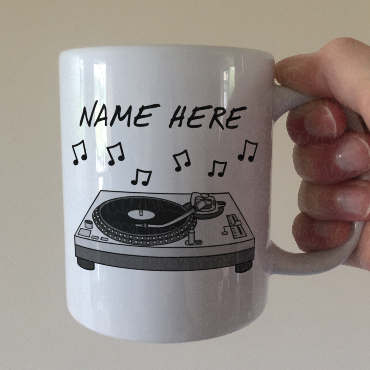 DJ Personalised Mug - Custom Gift For DJ - Music Producer Gift