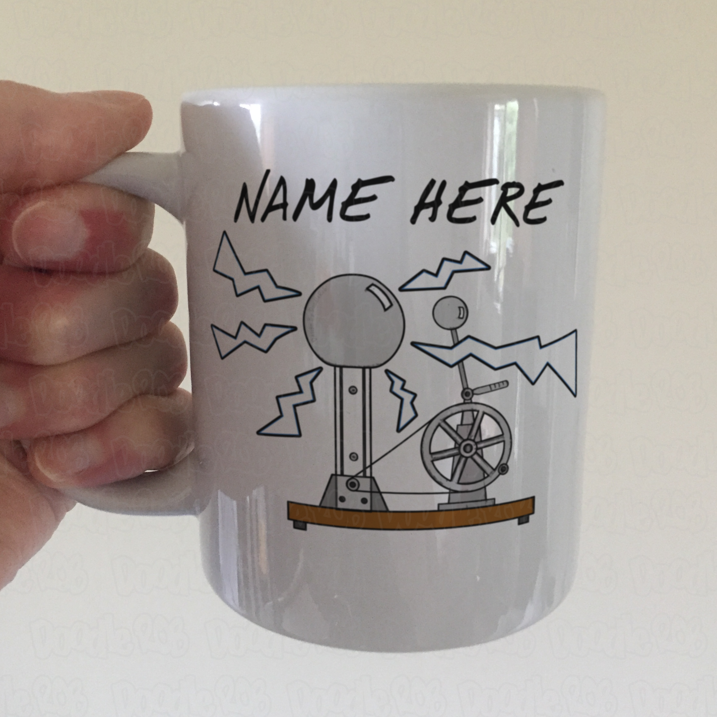 Physics Personalised Mug - Custom Gift For Physicist - Science Teacher Gift - Scientist Mug