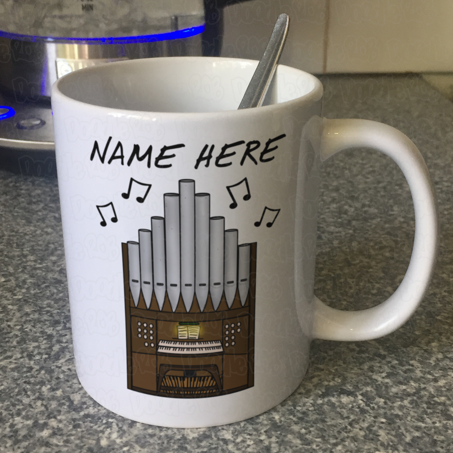 Church Organist Personalised Mug - Church Organ Mug - Organ Teacher Gift